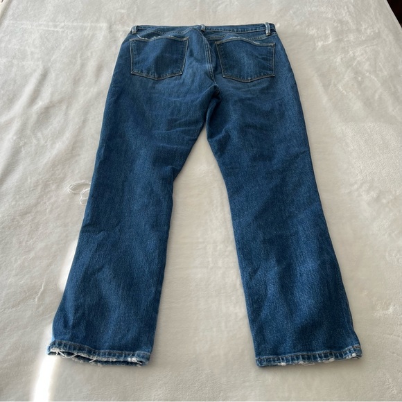 FRAME Denim Le High Skinny Distressed Jeans in Reef Point - Picture 3 of 11